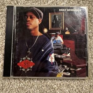 Gang Starr Daily Operation CD 1992 Chrysalis Records Hip Hop Guru Premier